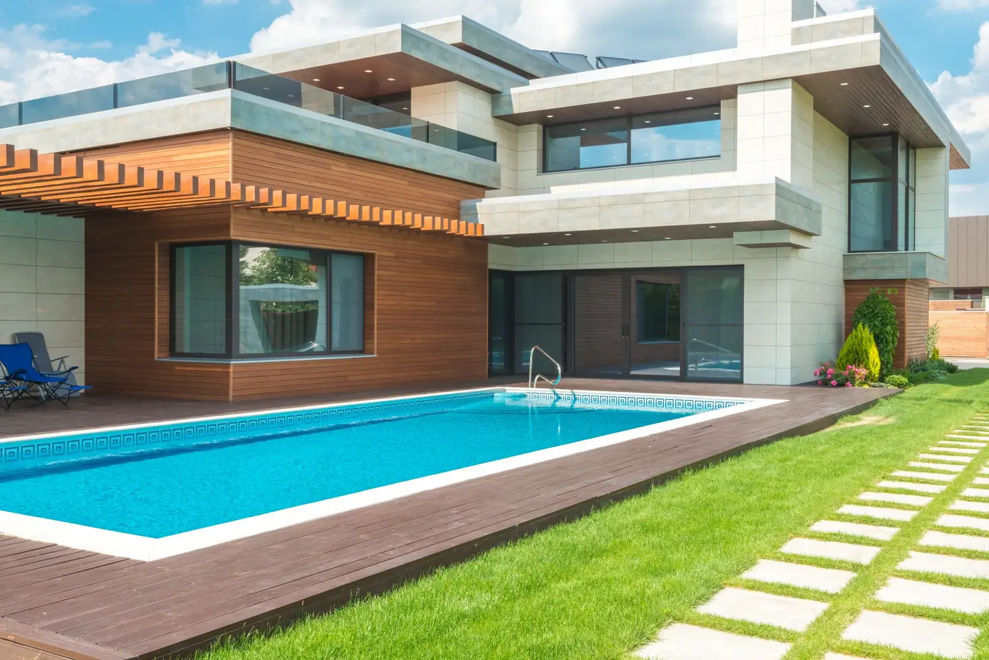 Swimming pool built in Tallowwood Ridge, NSW
